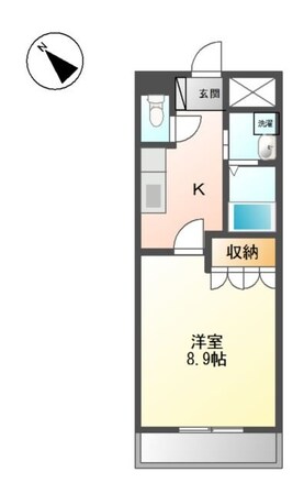 サンタクララ大隅の物件間取画像